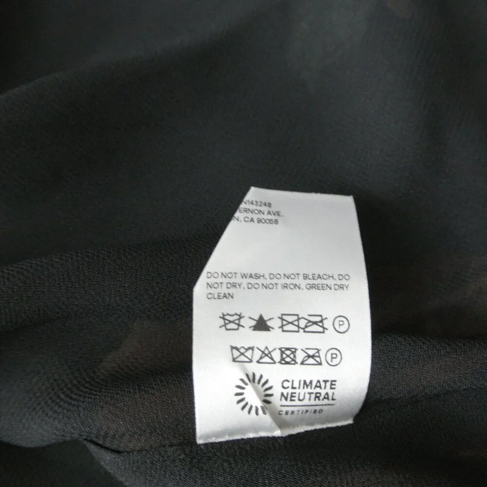 NEW Reformation Layla Skirt in Consuelo Black Floral Midi Size 6 #1629 - Picture 7 of 8